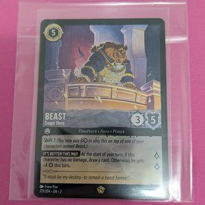 Disney Lorcana Beast Tragic Hero 173/204 - Non Foil - LP
